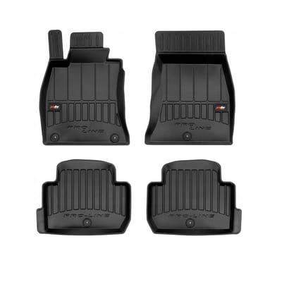 FROGUM PROLINE 3D Set - Rubberen Automatten + Kofferbakmat - Geschikt voor KIA Stinger (vanaf 2017) - Zwart