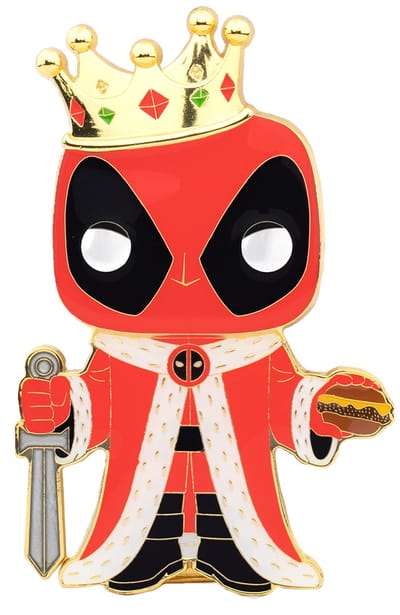 Funko Pop! Pin: Marvel - King Deadpool