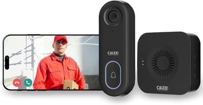 Slimme Video Deurbel met Camera WiFi - Full HD, Nachtzicht, Bewegingsdetectie, Tweerichtingsspraak, 1080P
