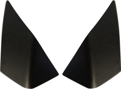 Jasbeschermer kapje voor de bovenzijde - zwart (set links + rechts)