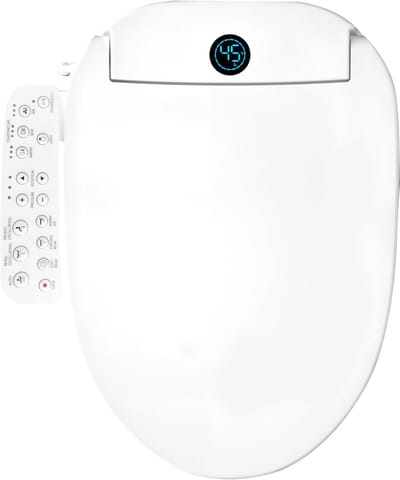 Elektrische Bidet Toiletbril met Verwarmde Zitting en Afstandsbediening