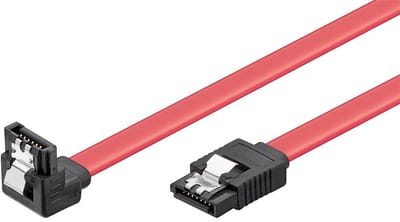 Goobay HDD S-ATA Cable 1.5 GBit/s/3 GBit/s 90° Clip 0.5 m