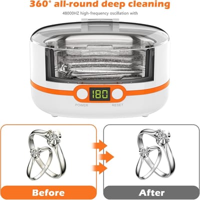 Ultrasoon Reiniger voor Brillen - Cleaner - Ultrasoonreinigers