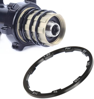 Dailygoods- Onderlegplaat Aluminiumlegering - Fietsvliegwielpakking - Mountainbike/Racefiets - Lichtgewicht - Eenvoudig te installeren - Sterke compatibiliteit - Fietspakking