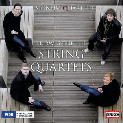 CD SIGNUM STRING QUARTET - Tuille: Strijkkwartetten nr. 2 & Nee. 5049 Oostenrijk Klassiek Gebruikt gray