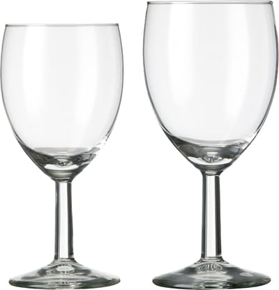 Royal Leerdam - Witte Wijnglazen Set - Gilde - 24 cl & 29 cl - Glazenset - 12 stuks