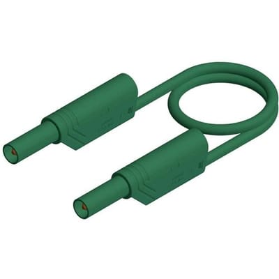 Hirschmann Test & Measurement MLS WS 200/1 gn Veiligheidsmeetsnoer Banaanstekker 4 mm Banaanstekker 4 mm 2.00 m Groen 1 stuk(s)