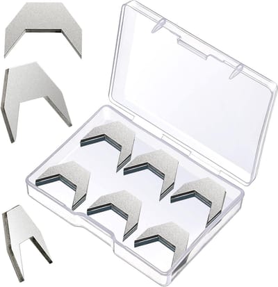 Ladestops - Ladegeleiders - Kasten Organiseren - Robuust Gelegeerd Staal - 48 Stuks - Zwart