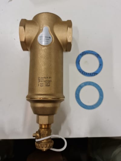 Spirotech Lucht-vuilafscheider vr CV/koeling