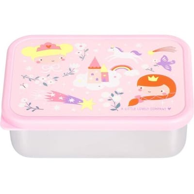 A Little Lovely Company - RVS lunch box - brooddoos - roestvrij staal - Prinsessen