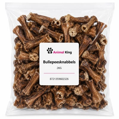 bullepees knabbels 2 kg hondensnack