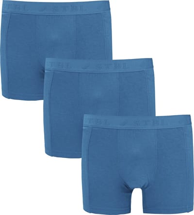Suitable Toni Boxershorts 3-Pack Blauw - Maat L - Heren - Onderbroeken voor mannen - Underwear