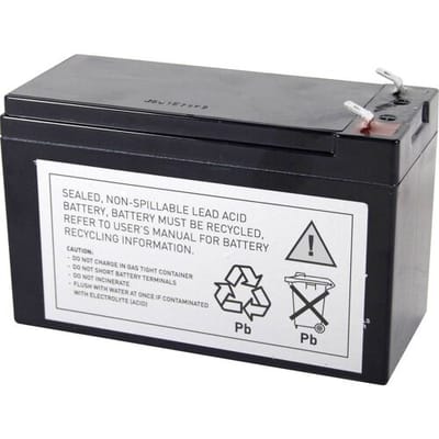 Conrad energy RBC17 UPS-accu Vervangt originele accu RBC17 Geschikt voor merk APC
