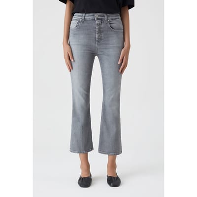 Closed Women Hi-sun Jeans Mid Grey Maat: W23L34 | Flared Jeans Outlet | Dames | Grijs
