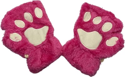Heerlijk zachte gevoerde vingerloze handschoenen - Beren klauw - Katten klauw - Kat - Beer - Winters - Gewatteerd - Zacht - Glove
