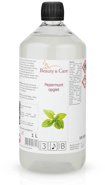 Pepermunt opgiet - Beauty & Care - 1 L. new