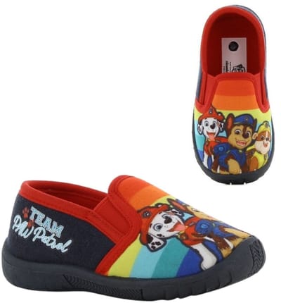 Paw Patrol - Pantoffels kinderen voor jongens - Chase, Marshall en Rubble Sloffen kind slip-on - Schoenen van 2 tot 6 jaar - Maat 24 - Multi