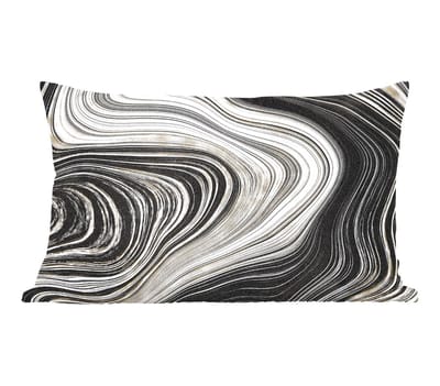 Sierkussens - Kussentjes Woonkamer - 60x40 cm - Agaat steen - Marmer - Goud - Edelstenen