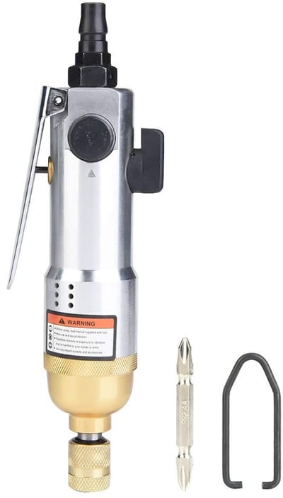 Allecto - Pneumatische Tournevis - Draaibaar 1/4 Inch - Hoge Rotatiesnelheid - Industrieel Gereedschap - Krachtig en Efficiënt - Voor Bouwprojecten...