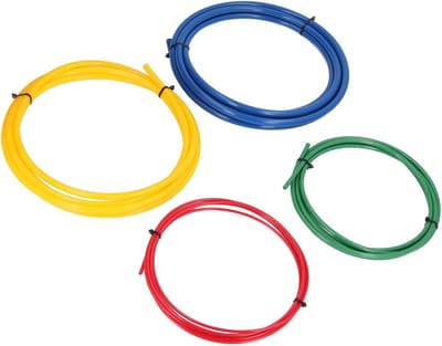 4-delige buigset voor koperen leidingen, herbruikbare kunststof buiger voor airconditioning, eenvoudig te gebruiken buiggereedschap voor 1/4in, 3/8in, 1/2in en 5/8in leidingen, ideaal voor installatie en onderhoud