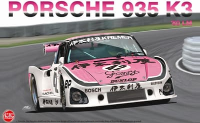 NuNu Modelbouwpakket Auto - 24029 Porsche Kremer 935 K3 - 24 Hours Le Mans 1980 Plastic - 1:24 - Modelbouw