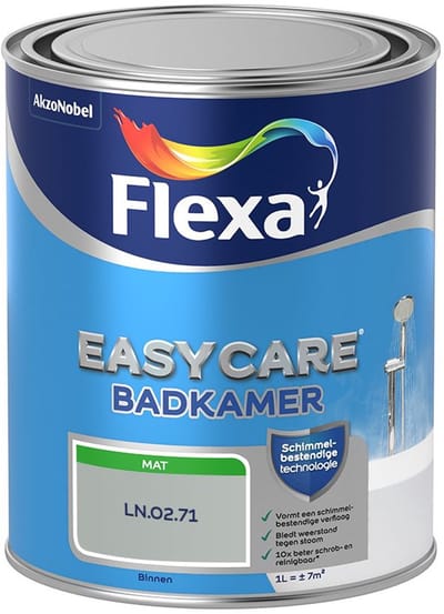 Flexa - Easycare Badkamer - Ln.02.71 - Mengverf - 1 L