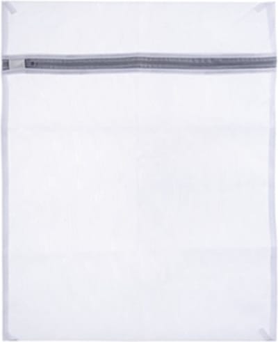 Stevige Waszak voor delicaat wasgoed - lingerie/bh waszak - wit - 50 x 40 cm