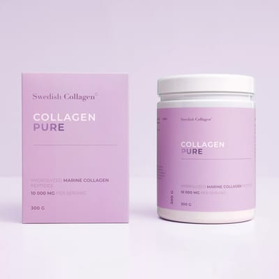 Marine Collageen Poeder - Swedish Collagen Pure - Smaakloos, Suikervrij - Viscollageen Type I & III - Huid, Haar & Nagels - 300g