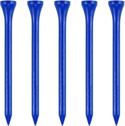 Houten Golf Tees 3-1/4" - Set van 100 Stuks, Ideaal voor Golfspelers, Duurzaam en Lichtgewicht
