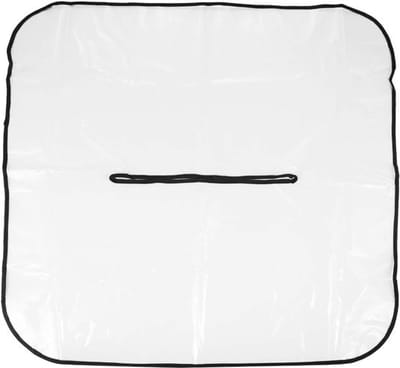 Waterdichte PVC Handtas Regenhoes voor Buiten - Transparante Reisbescherming, 70x70cm, Minimalistisch en Duurzaam