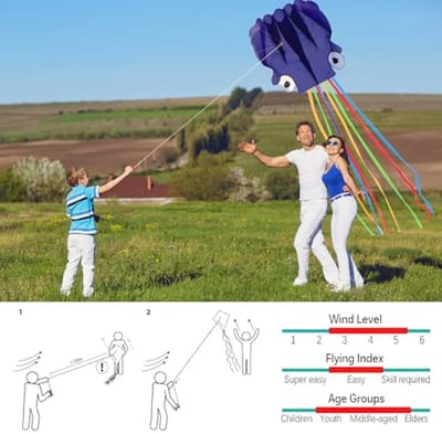 Vlieger Groot voor Kinderen - Draken Design