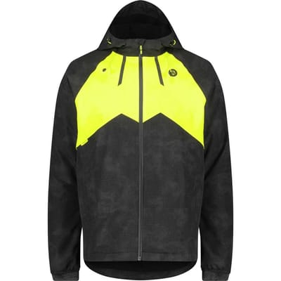 AGU Winter Regenjas Commuter Heren - Zwart - L - Reflecterend