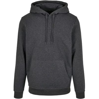 Unisex Hoodie 'Basic' met capuchon Charcoal - XL