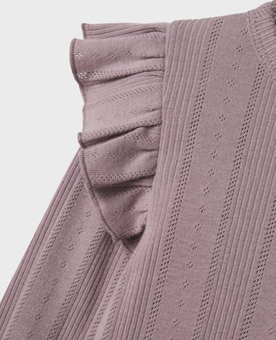 NAME IT - NMFJULIA LS SLIM TOP NOOS - Meisjes - Blouses