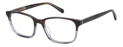 Fossil FOS 7207 Brown shaded grey 53/18/145 MAN Brilmonturen
