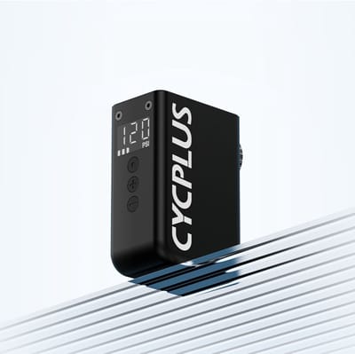 Cycplus AS2 ULTRA mini ultralichte elektrische fietspomp met accu