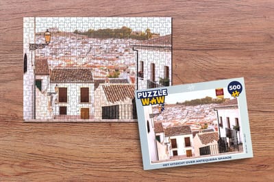 Puzzel Het uitzicht over Antequera Spanje - Legpuzzel - Puzzel 500 stukjes