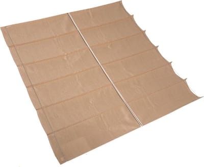 Schaduwdoek - Nesling - Coolfit Harmonica - Zand - 3,7 x 3,7 m