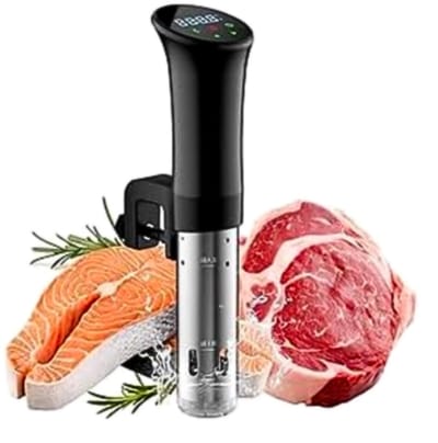 VH Supplies®Sous Vide Stick - Slow Cooker - Precision Cooker - tot 92°C - 770W - Zwart