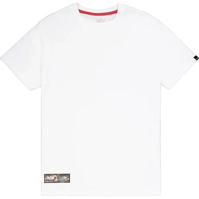 T-shirt Alpha Industries Label Back Print