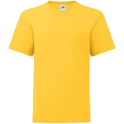 Kinder-T-shirt Fruit of the Loom Iconic 150