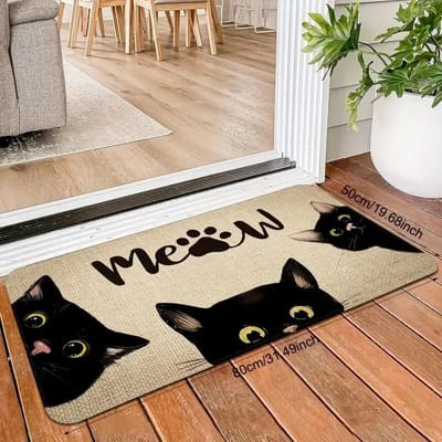 Kristalfluweel Slaapkamer Woonkamer Bedkleed Kinderen Volwassenen Deurmat Antislip Vuilafstotend 40X60CM