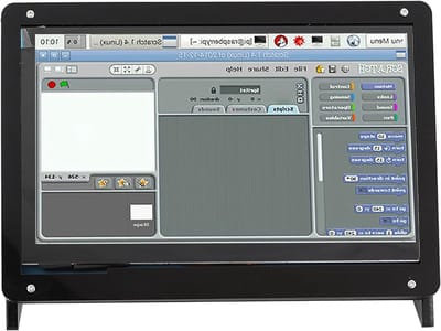 7 inch HDMI Touchscreen met 1024 * 600 Resolutie en Houder voor Raspberry Pi - Ideaal voor Projecten en DIY Toepassingen