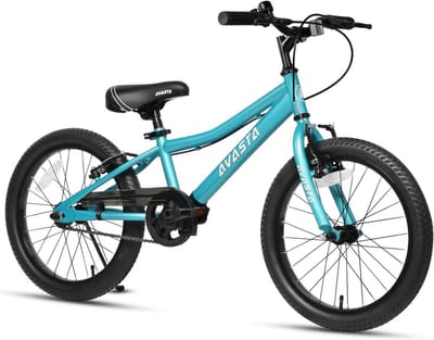 Kinderfiets 20 inch - Jongensfiets Meisjesfiets - Veilig Fietsen - Dubbele Aluminium V-remmen - 20 inch - Arctic