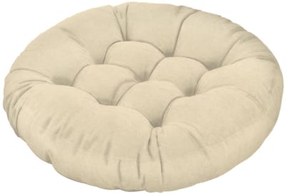 FEROCITY - Schommelkussen - Polyrotan schommelhoes - Voor een hangende tuincocon - Standaardmaat - Polyester - Beige