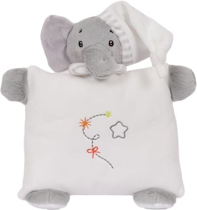 Speelgoedtopdeals - Pluche Knuffel Kussen - Olli Olifant - 27 cm