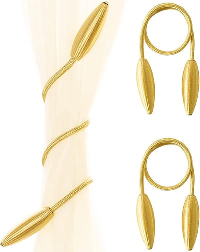Luxe Gordijn Embrasse - Gordijn Houder-Goud - Gordijn Accessoires - 2 Stuks