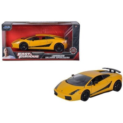 Fast & Furious and Furious 1:24 Lamborghini Gallardo Superleggera Auto's op schaal