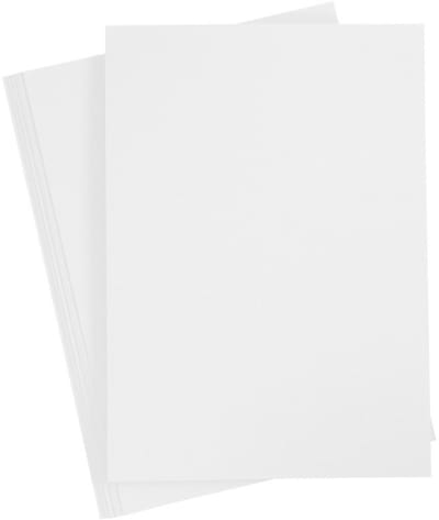 Creativ Company - Cardboard White A4 220g 10 pcs.