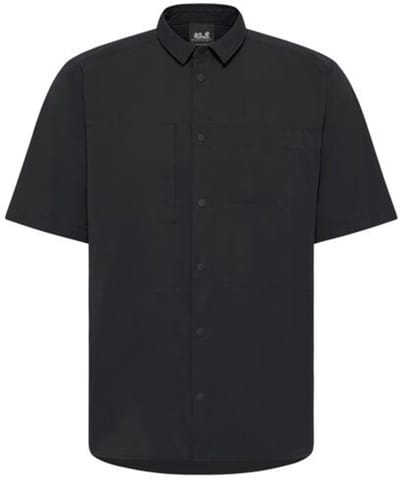 Jack Wolfskin Sierra Canyon SS Shirt M - - Outdoor Kleding - Fleeces en Truien - Overhemd korte mouw